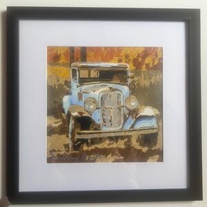 🌺🌺SOLD🌺🌺Vintage Car Art Painting by Brittony Martin
